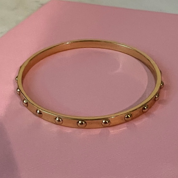 Kate Spade Gold Tone Stud Bangle - Picture 8 of 8